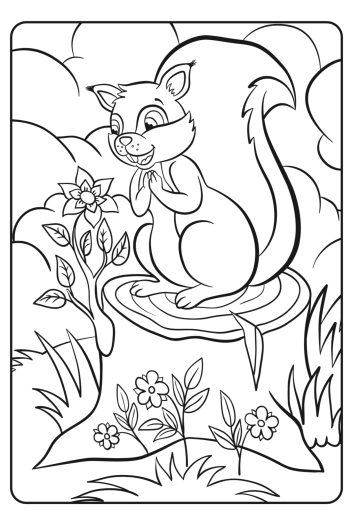 Книжка за оцветяване: Диви животни