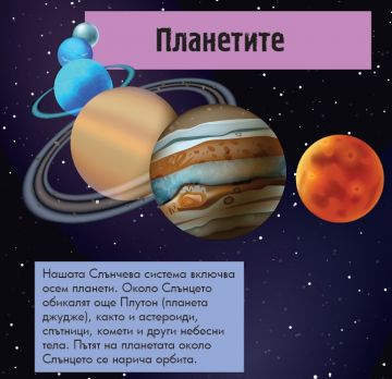 Космос. Панорамна книжка