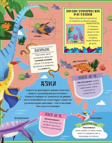 Атлас на динозаврите с капачета
