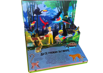 Панорамна книжка: ГОРА Панорамна книжка: ГОРА