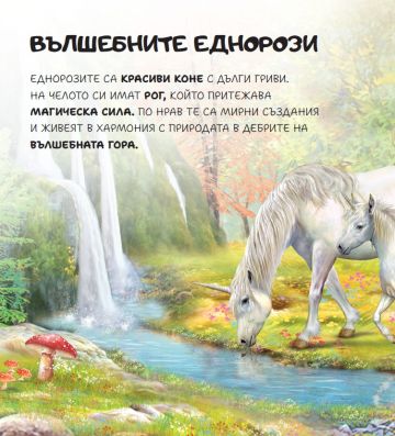 Книга с пъзели. Еднорози