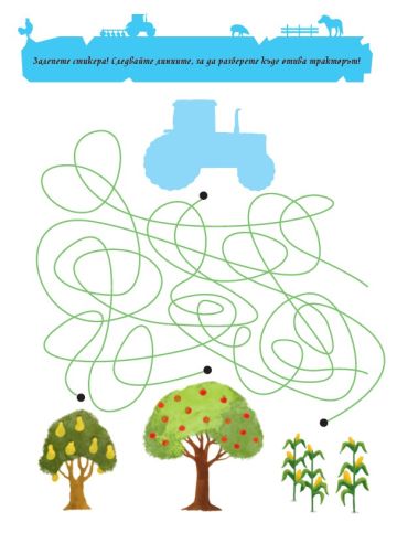 Книжка със забавни игри и упражнения. ФЕРМАТА Книжка със забавни игри и упражнения. ФЕРМАТА