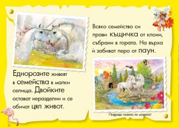 Книга с пъзели. Еднорози