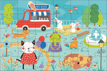 Домашните любимци. Книжка със забавни задачи и пъзел