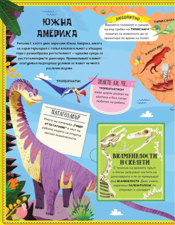 Атлас на динозаврите с капачета